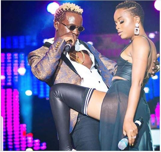 Willy Paul and Nandy .Video of Willy Paul and Nandy raunchy dance causes a stir