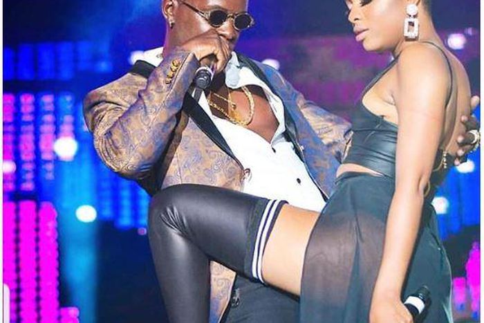 Willy Paul and Nandy .Video of Willy Paul and Nandy raunchy dance causes a stir