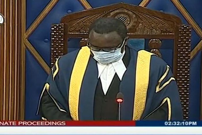 Kenyan Senators leave nothing to chance during emergency sitting on corona virus