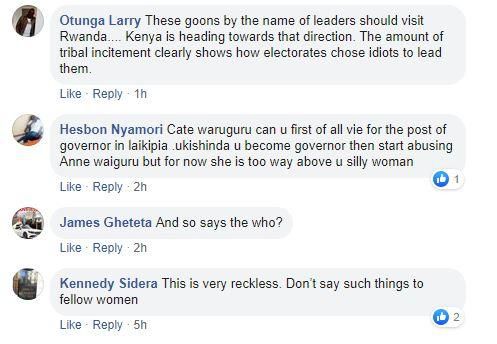 Cate Waruguru in trouble for attacking Waiguru over her failure to get pregnant after wedding [Video]