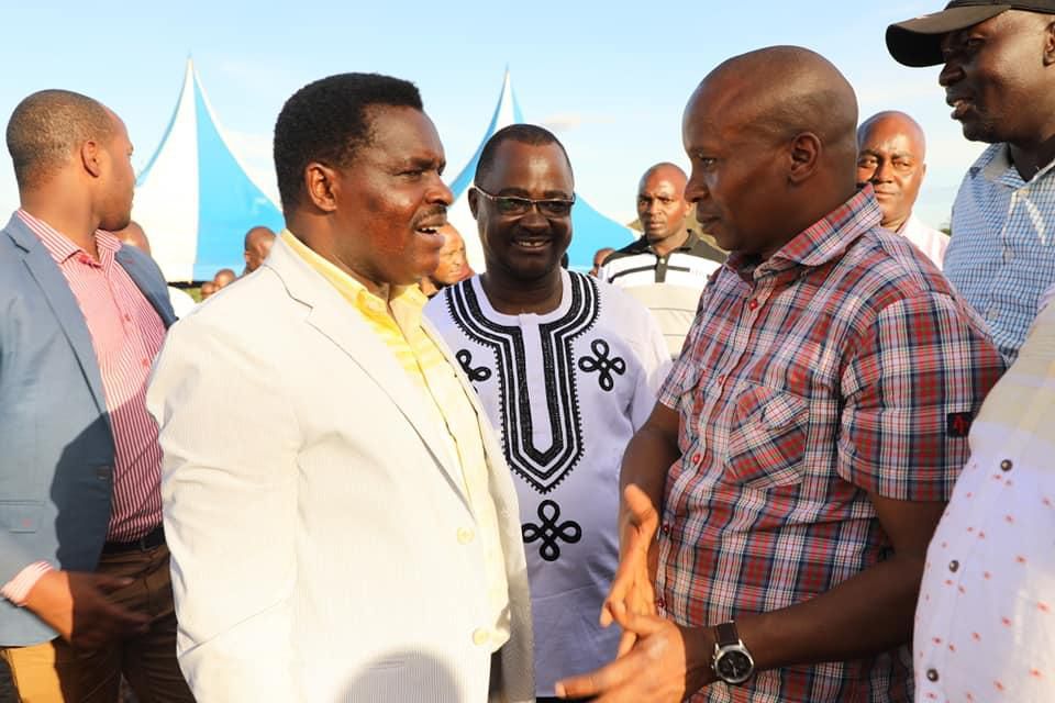 Governor Muthomi Njuki and Senator Kindiki Kithure