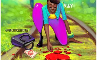 Heartbreak (Courtesy:raystyles/penciledcelebrities)