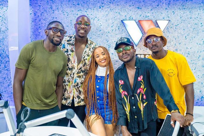 Sauti Sol at WASAFI FM