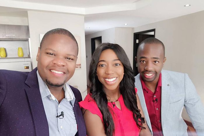 Paul with his K24 co-hosts (Instagram)