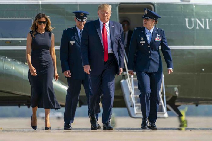 Trump Visits Dayton and El Paso