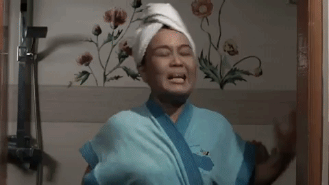 Slipping in the bathroom (Giphy)