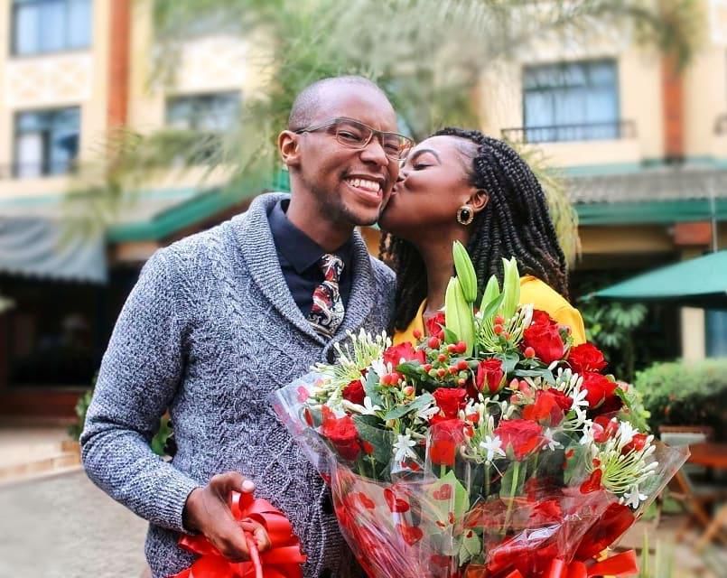 Joyce Omondi’s reaction as Hubbby makes debut on Citizen TV’s News Night