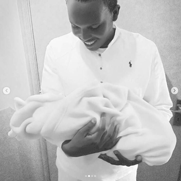 Gorgeous city pastor welcomes bouncing baby boy