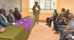 DP William Ruto in Kakamega Primary School