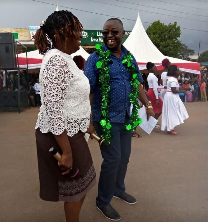 Kwatemba during Doreen Otipo's  album launch