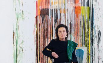 Pat Steir Gets Discovered, Again