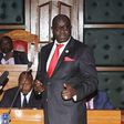 Ekuru Aukot addressing a county assembly