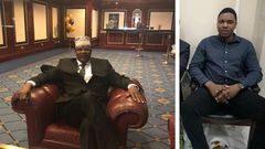 Miguna Miguna’s son, Biko Miguna, shows solidarity with his dad's revolutionary cause