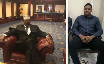 Miguna Miguna’s son, Biko Miguna, shows solidarity with his dad's revolutionary cause