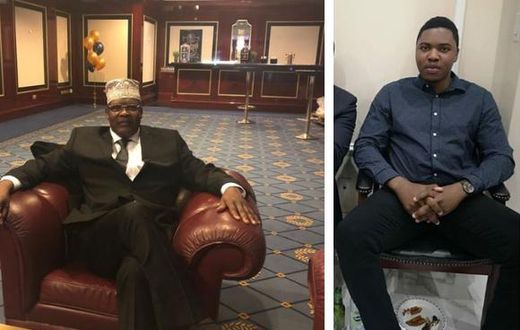 Miguna Miguna’s son, Biko Miguna, shows solidarity with his dad's revolutionary cause