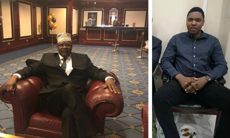 Miguna Miguna’s son, Biko Miguna, shows solidarity with his dad's revolutionary cause