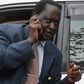 A file photo of Raila Odinga. His attempts to secure Miguna release from JKIA proved futile despite a call to President Uhuru Kenyatta