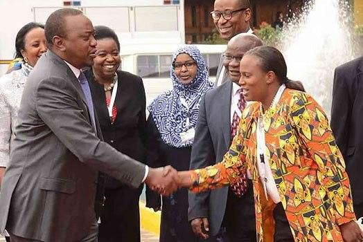 President Uhuru Kenyatta’s niece Nana Gecaga has impressed Kenyans after she made a bold move to support Kenyan local upcoming artists.