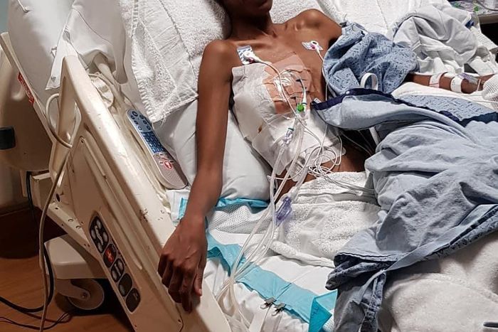 Jahmbi Koikai .Cons using Jahmbi Koikai’s photo in Hospital to con people