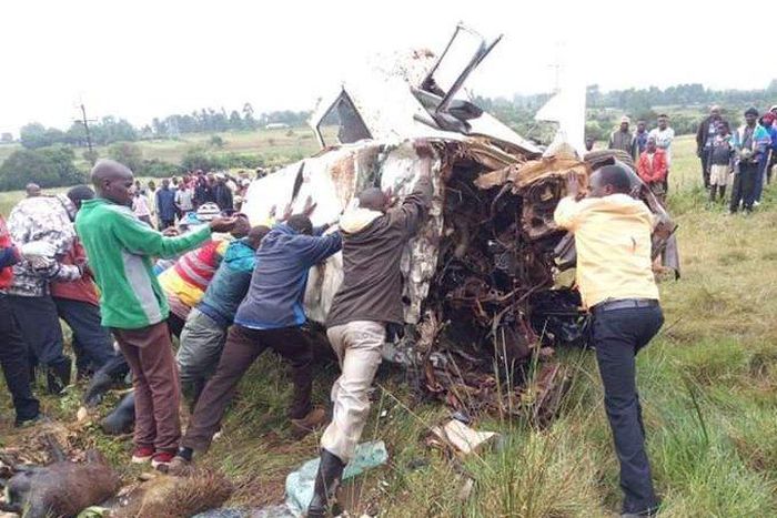 Fatal accident at Kipsombe bridge