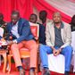 DP Ruto with other leaders in Nyandarua on Saturday