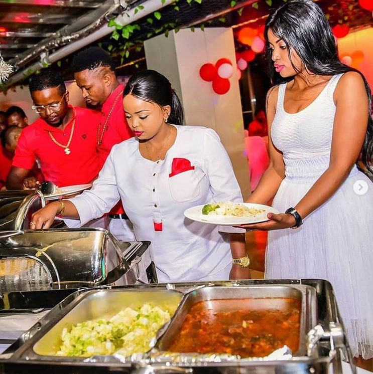 Rev Lucy Natasha treated to a lavish birthday party