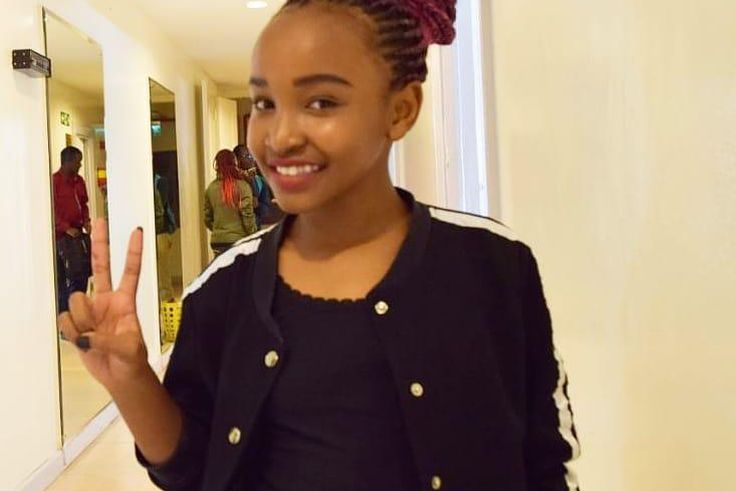 Wendy Waeni with Eric Omondi (Instagram)