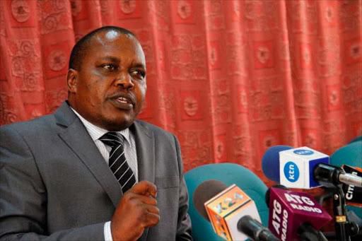 Former Lamu West MP Julius Ndegwa