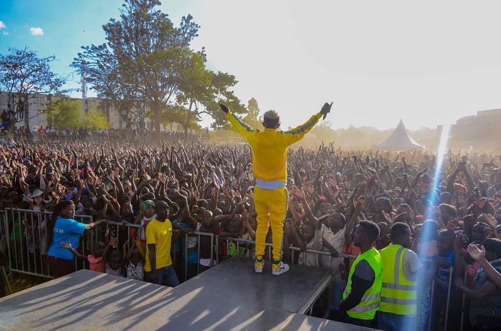 Mr Seed in Huruma. Made in Huruma concert