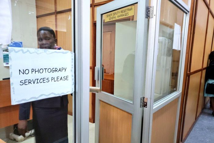 AG's marriage service suspended after too many Kenyans flocked the office during lock down