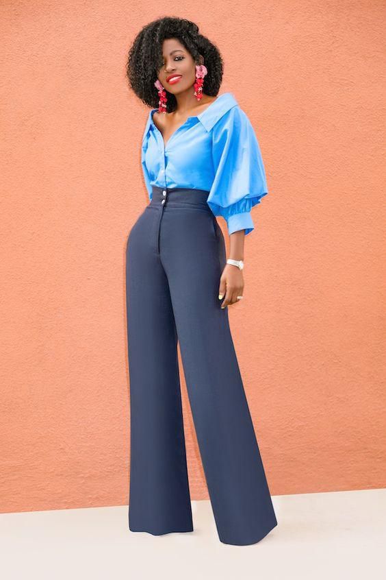 High waisted pants (pinterest)