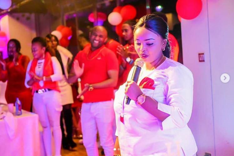 Rev Lucy Natasha treated to a lavish birthday party