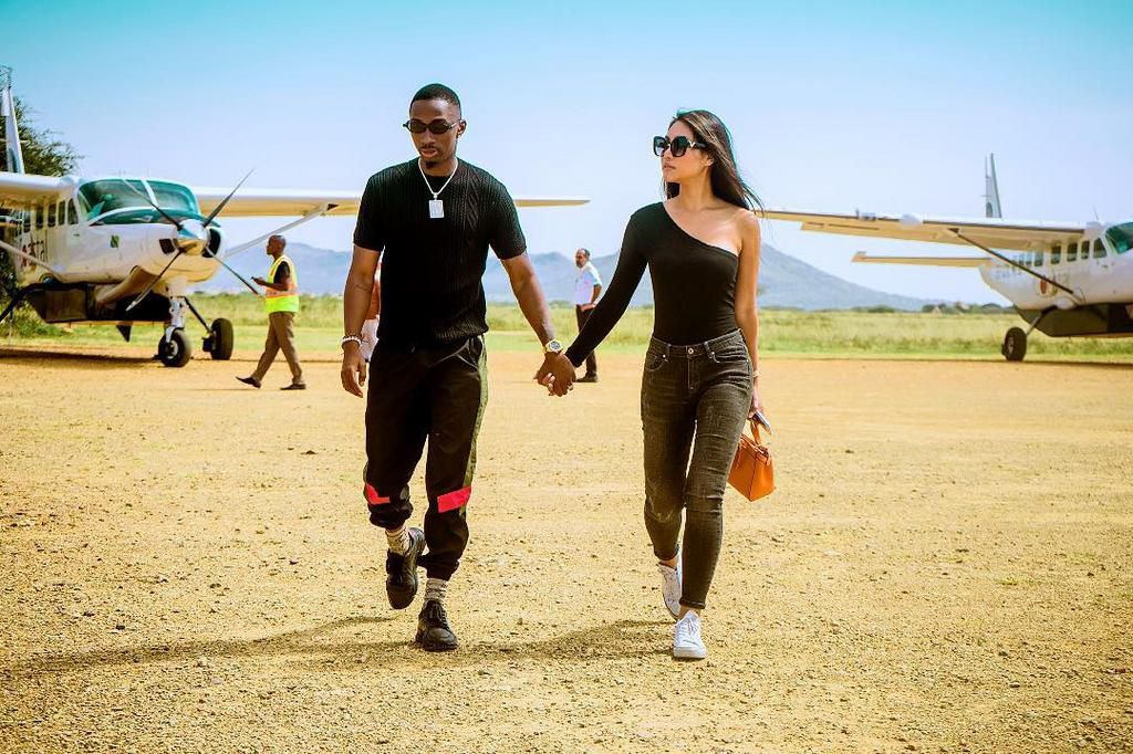 Juma Jux with his new Bae Nayika