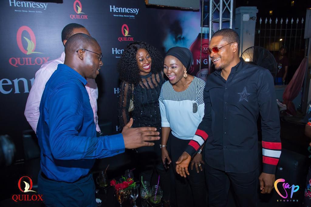 The king of night life's victory party