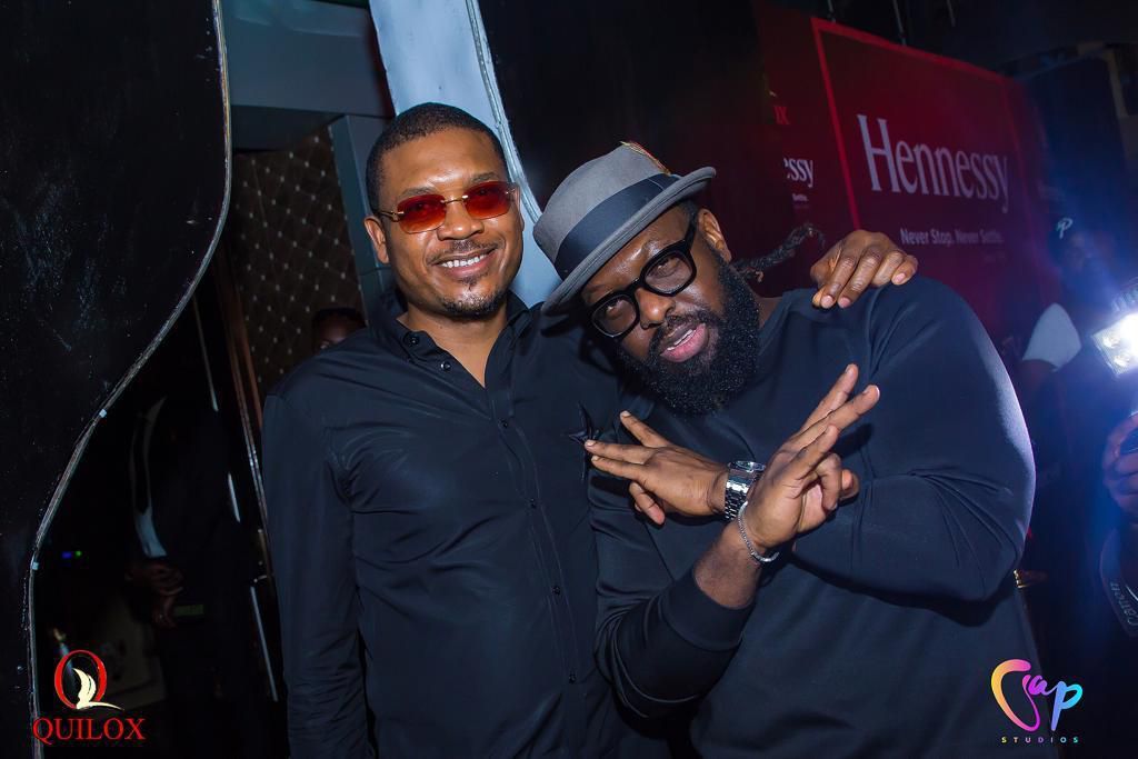 The king of night life's victory party