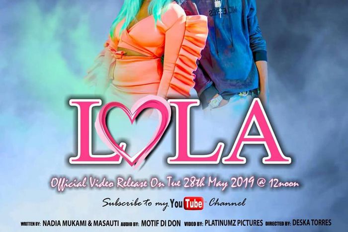 Poster for Nadia Mukami and Masauti's Lola