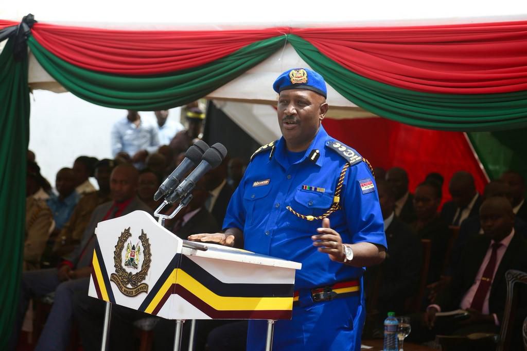Inspector General of Police Hilary Mutyambai (Twitter)