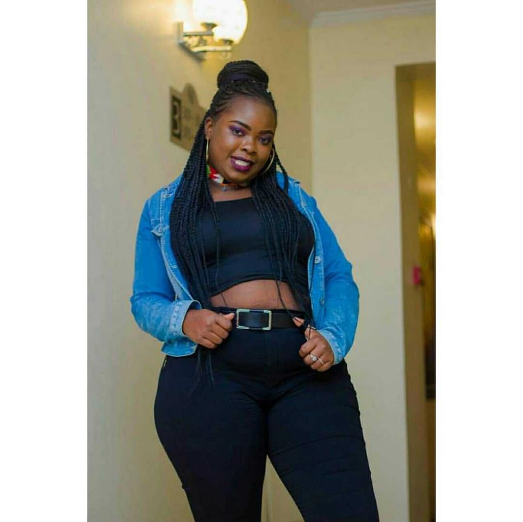 Yvette Obura before (Instagram)