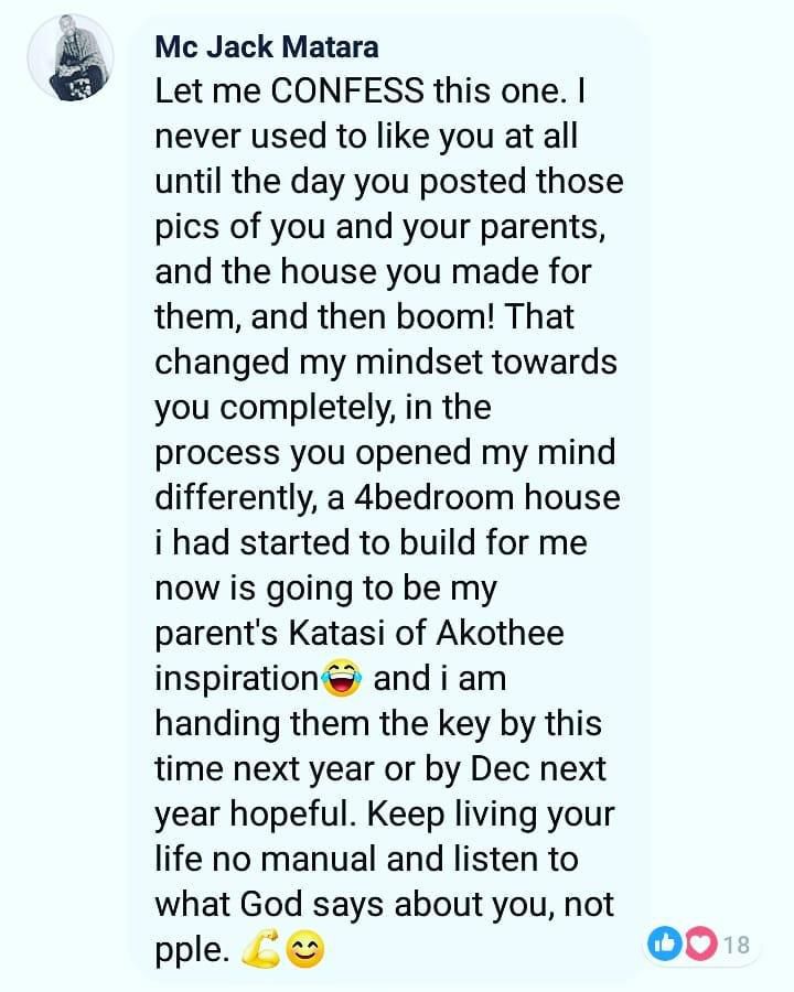 Akothee receives a rare confession from a male fan who used to hate her