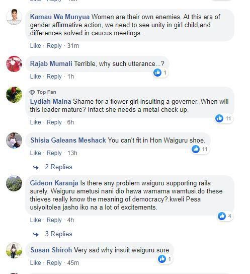 Cate Waruguru in trouble for attacking Waiguru over her failure to get pregnant after wedding [Video]