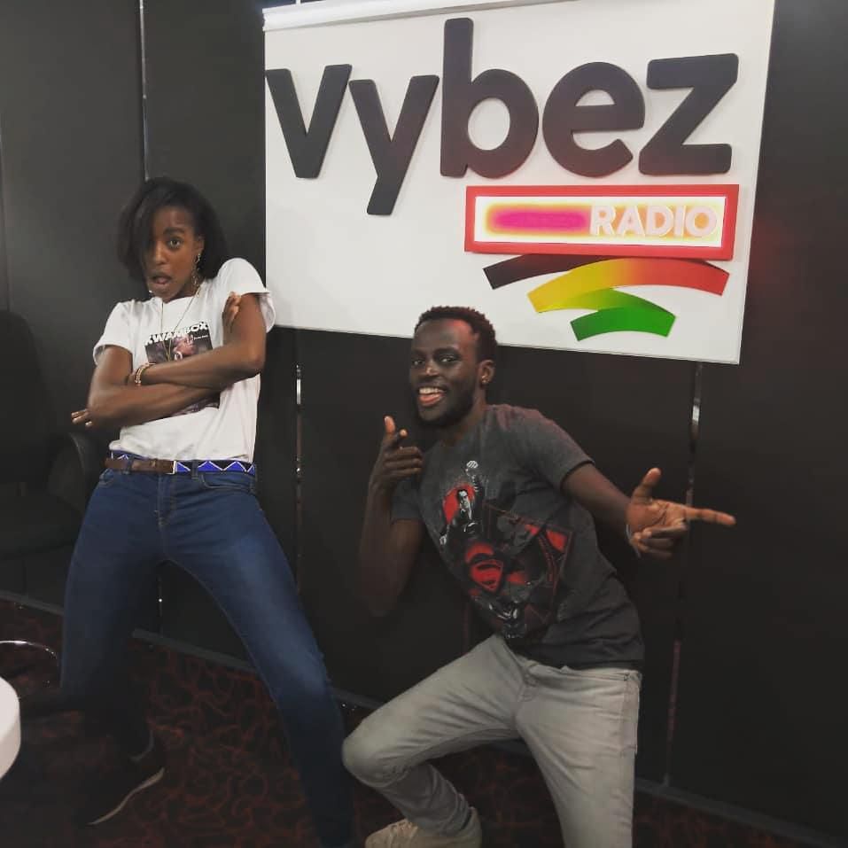 Sheila Kamboka with Brian Mbunde