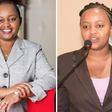 Kirinyaga Governor Anne Waiguru and her look alike Anne Mwangi Mvurya (Courtesy)
