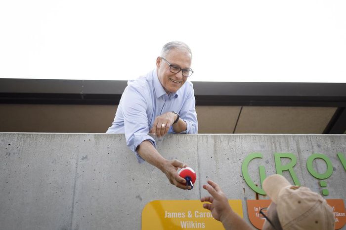 'It's Gratifying': Jay Inslee Finally Gets His Moment
