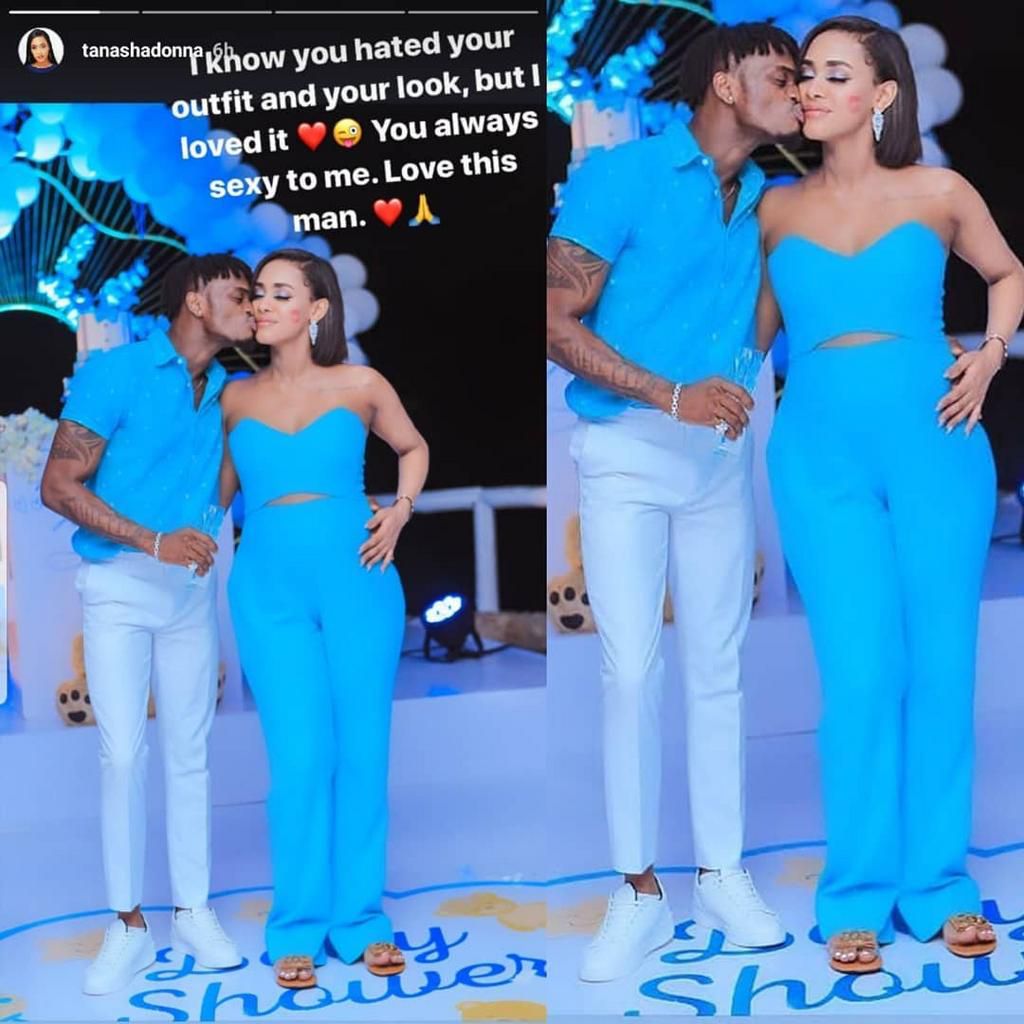 Tanasha Donna forced to defend Diamond after his baby shower photo went viral