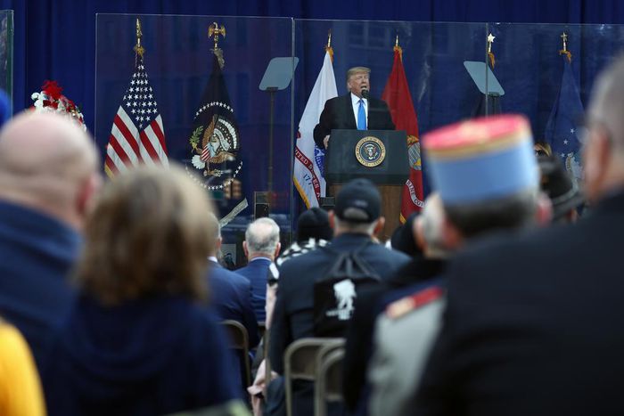 Veterans Day: Trump Returns to NY for Parade, to Cheers and Boos