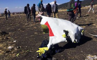 Ethiopian Airlines Flight 302 crash site