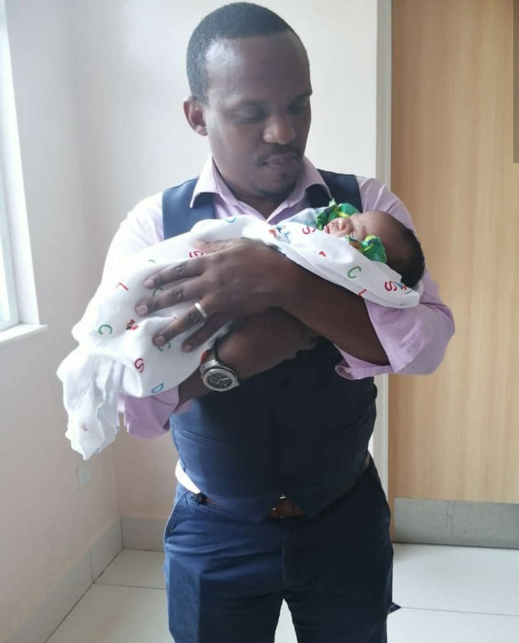 Ben Kitili and his son Roman (Instagram)