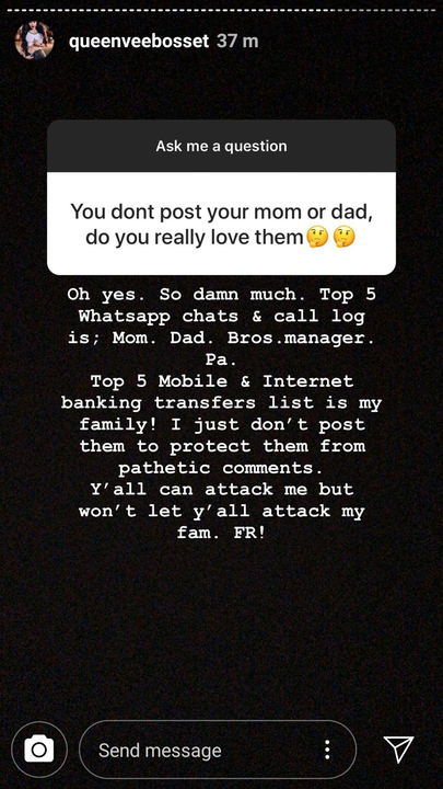 Vera Sidika reveals why she ‘hides’ her family