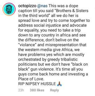 Octopizzo slams American rapper Nas over ‘Living like third world brothers’ remark