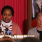 Kirinyaga Governor Anne Waiguru addresses the Embrace women's initiative (Twitter)